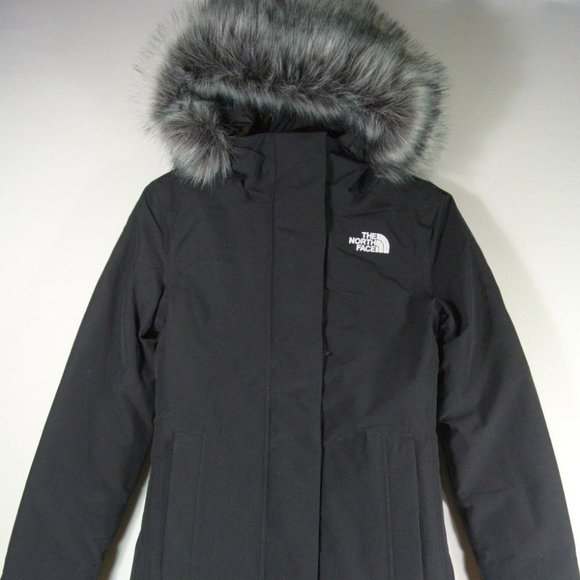 NEW The North Face Arctic Waterproof 550-Fill Down Parka in black size S #2877 - Picture 5 of 11